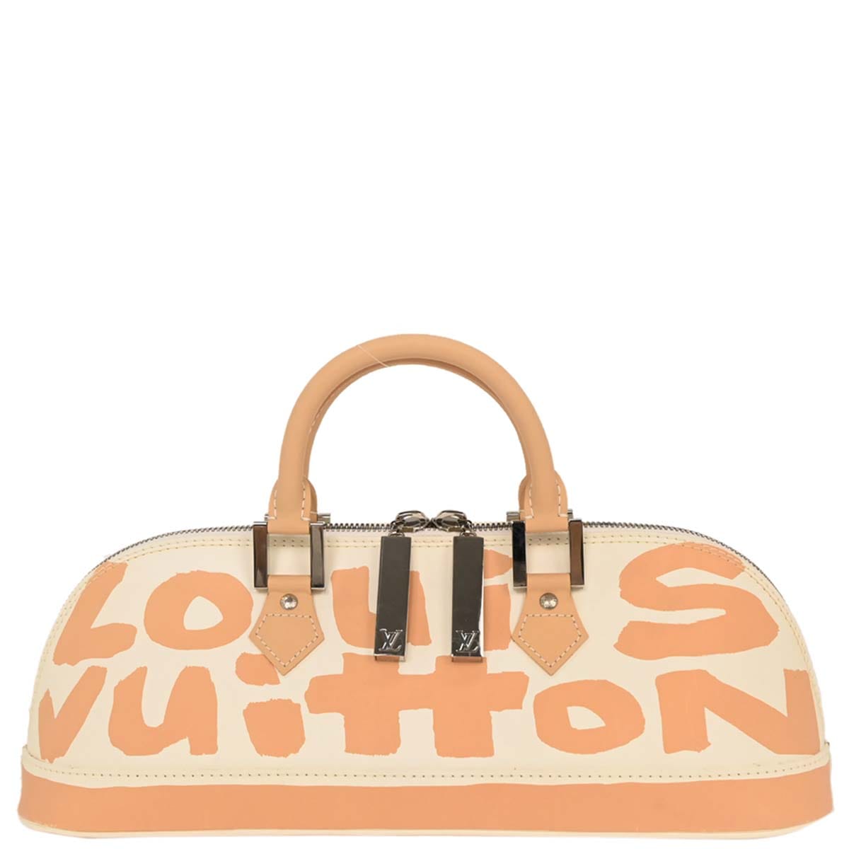 Louis Vuitton 2001 Beige Graffiti Alma Horizontal Handbag M92176