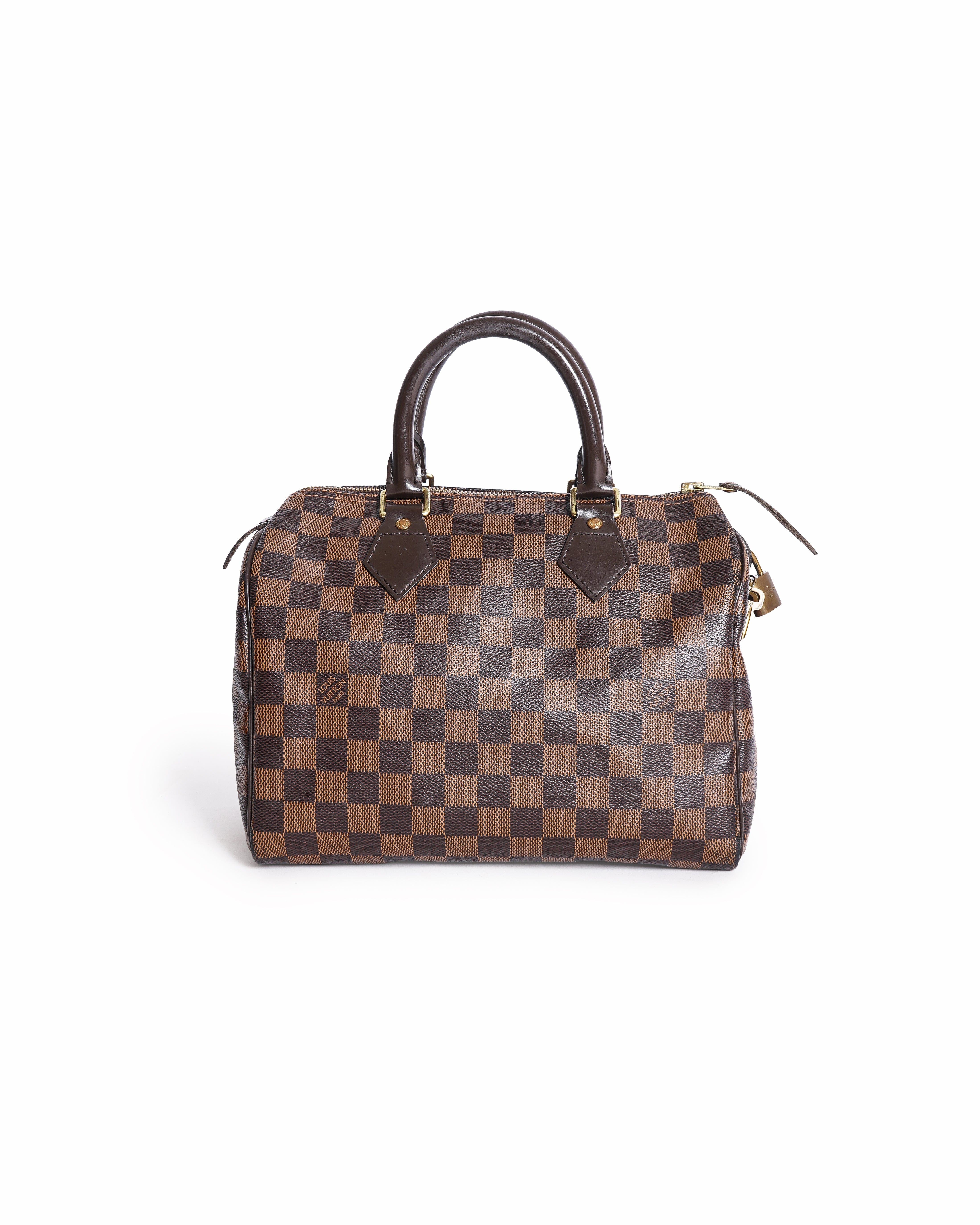 Louis Vuitton speedy 25 in damier Ébène canvas Handbag