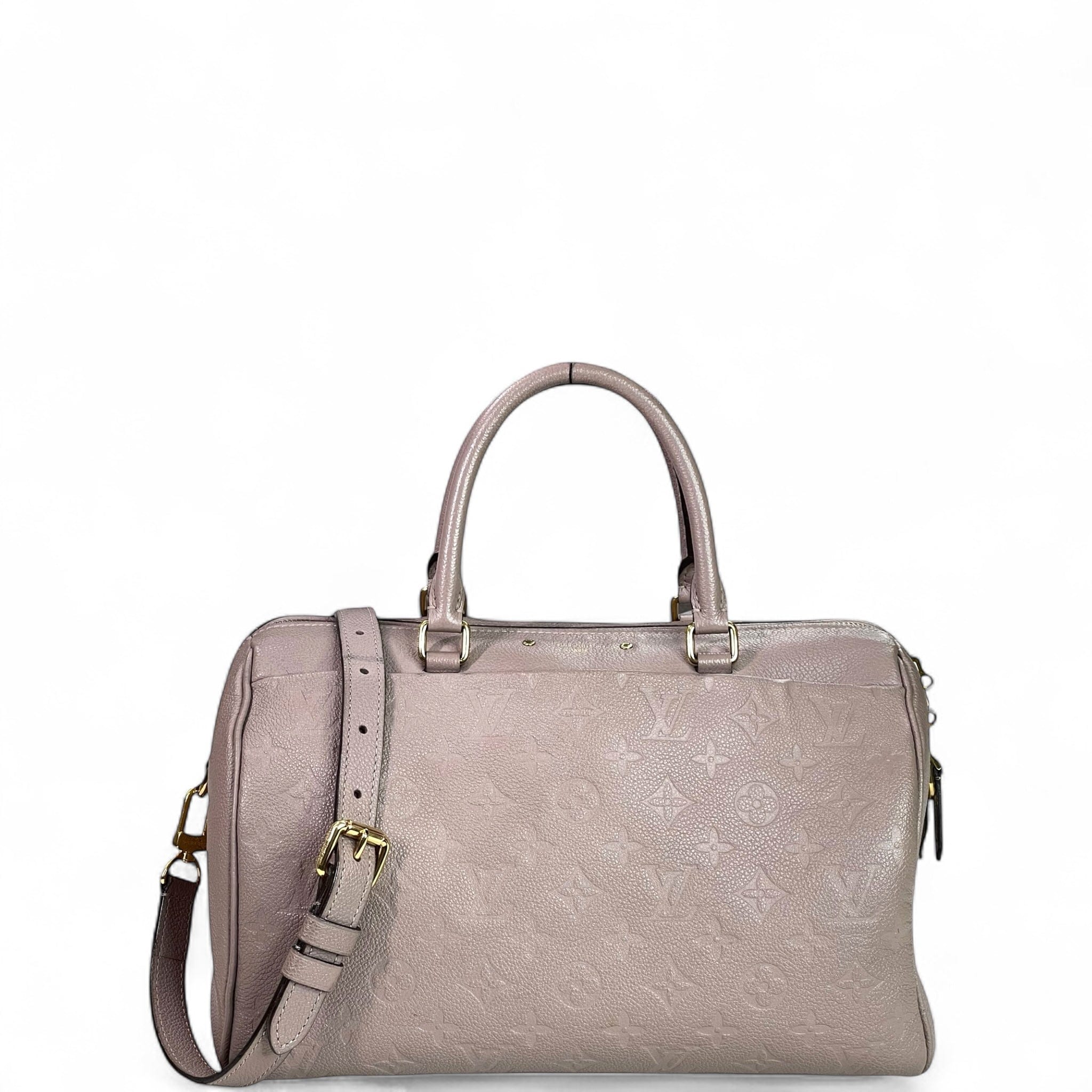 Louis Vuitton Speedy 30 Bandouliere Monogram Empreinte