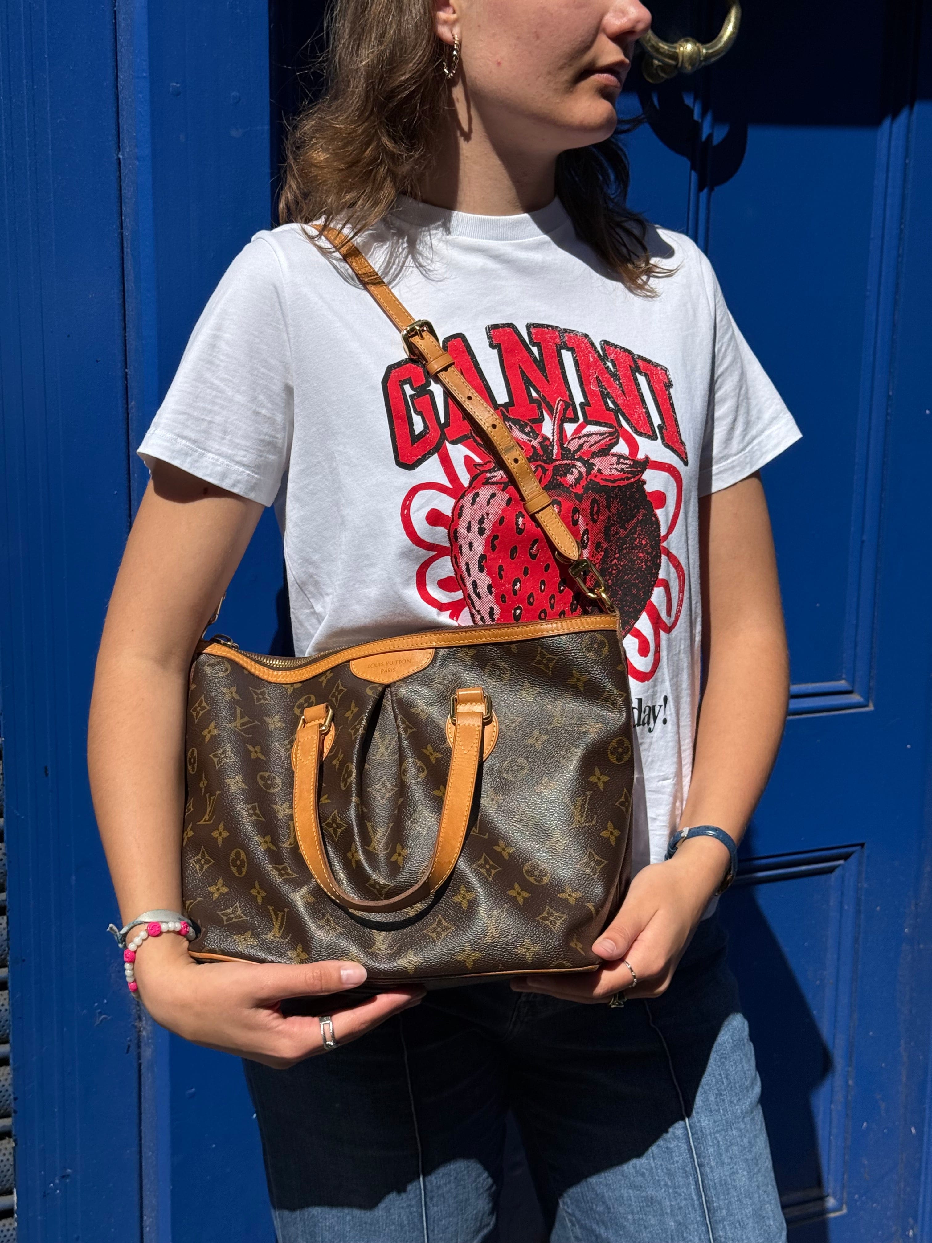 Louis Vuitton Monogram Canvas Palermo Handbag