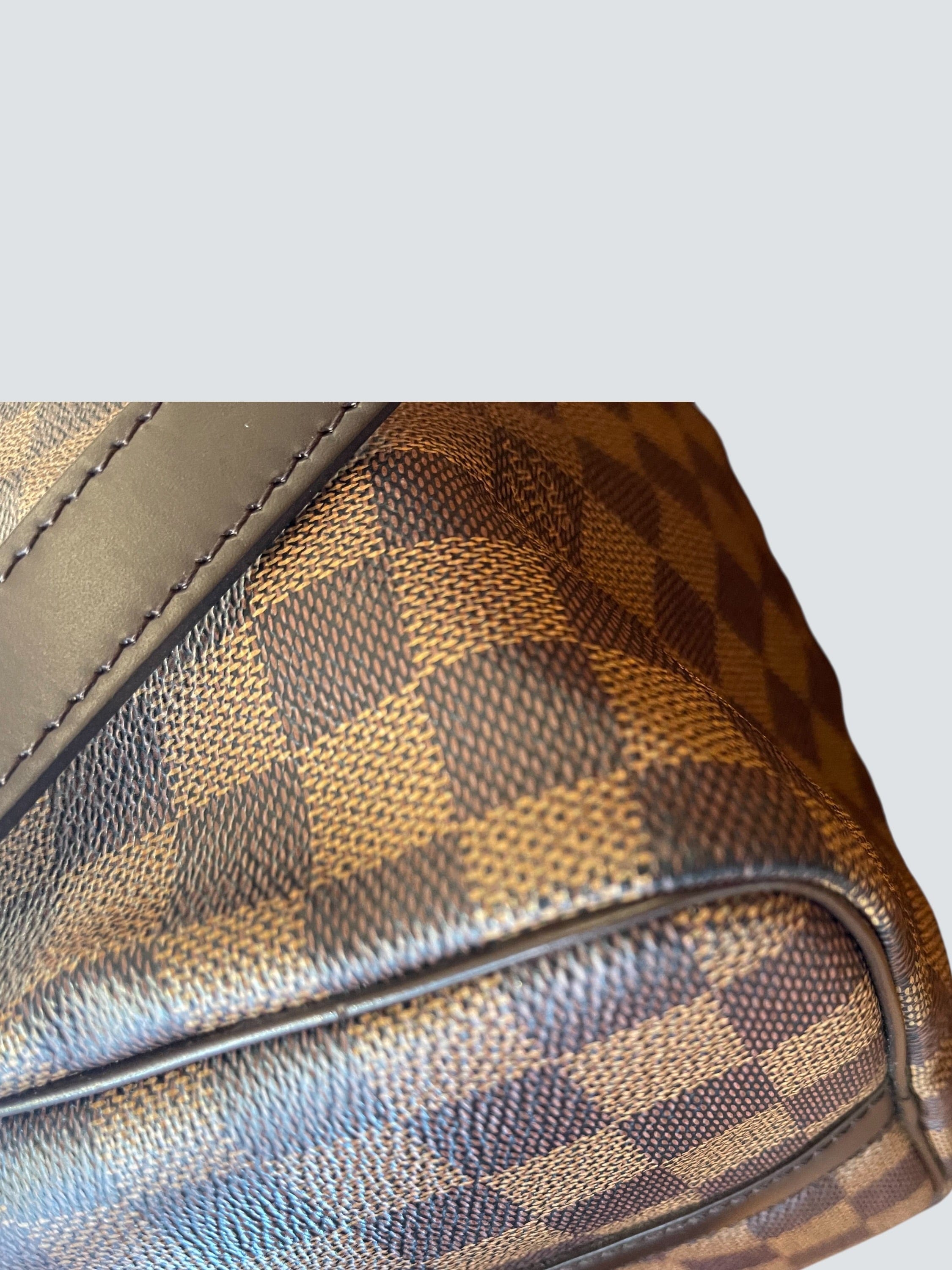 Louis Vuitton Damier Ebene Canvas Speedy 30 Bandouliere