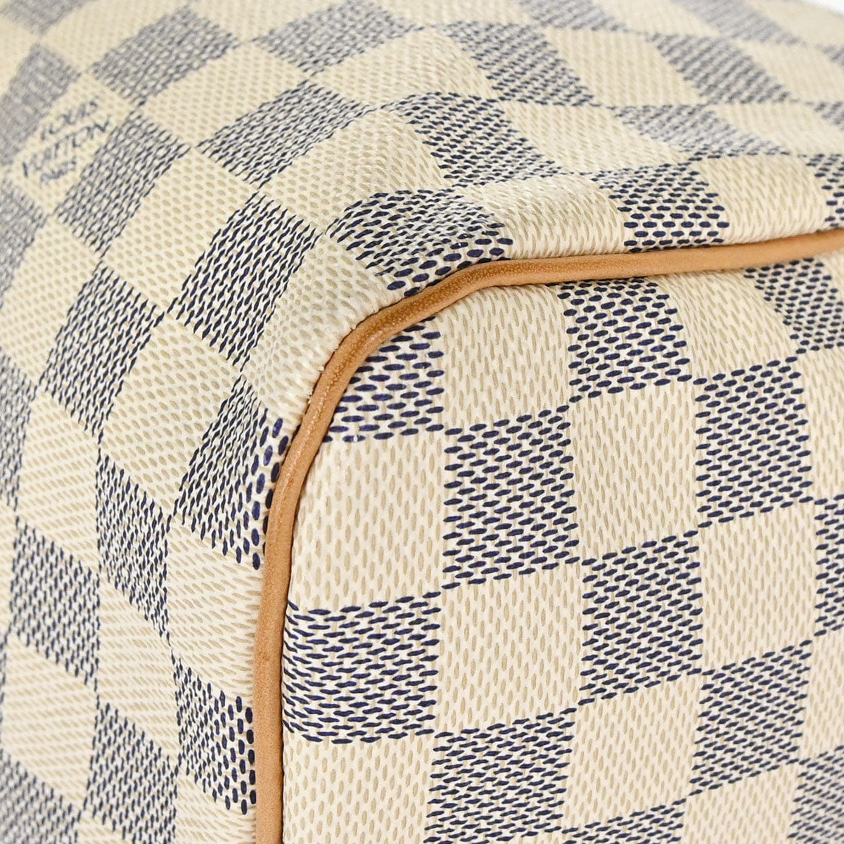 Louis Vuitton 2008 Damier Azur Speedy 30 Handbag N41533
