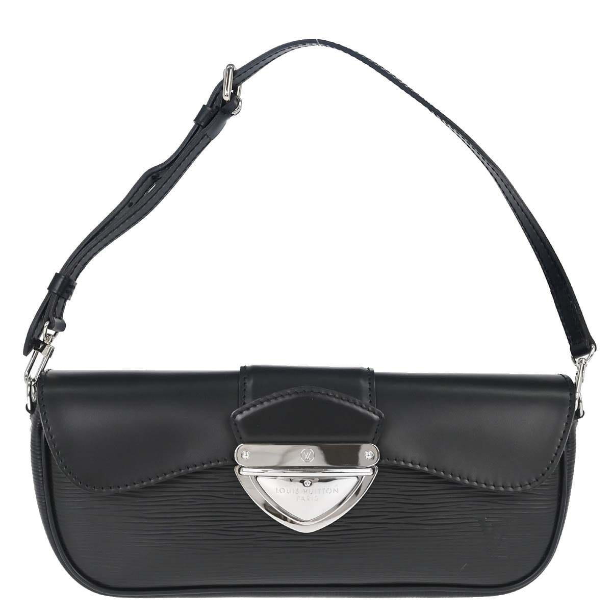 Louis Vuitton Black Epi Pochette Montaigne Handbag M59292
