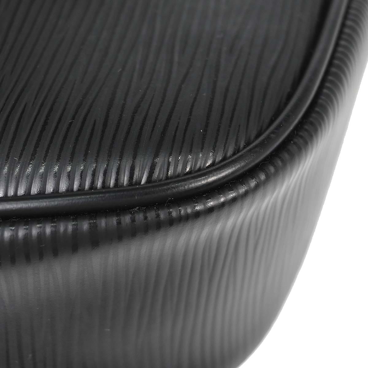 Louis Vuitton Black Epi Pochette Montaigne Handbag M59292