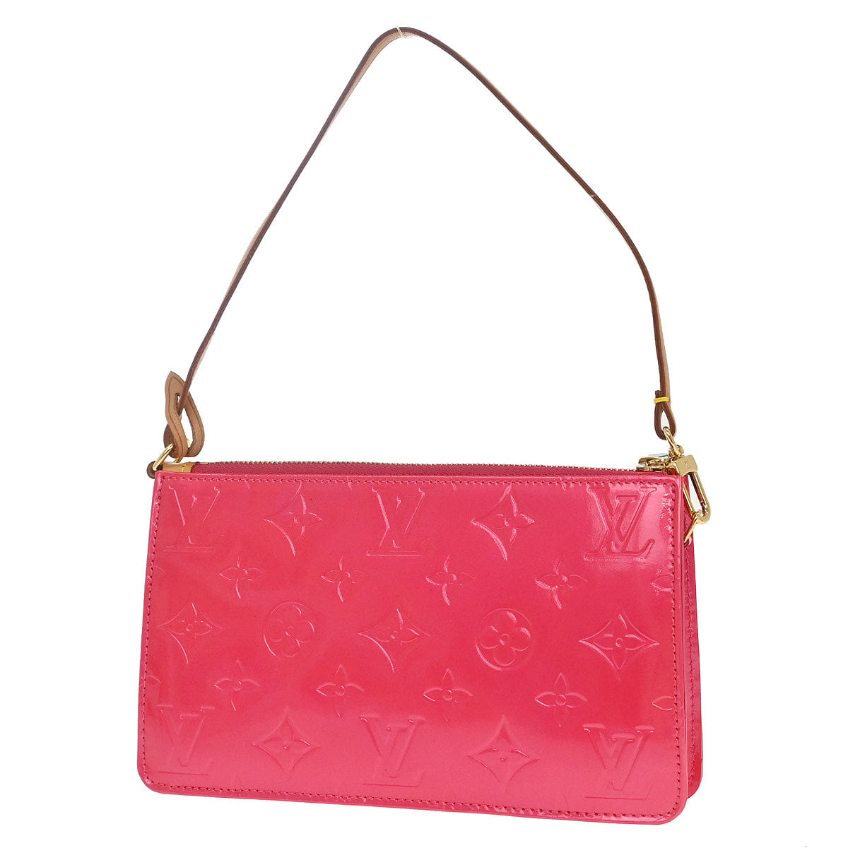Louis Vuitton Pink Monogram Vernis Lexington Handbag M91223