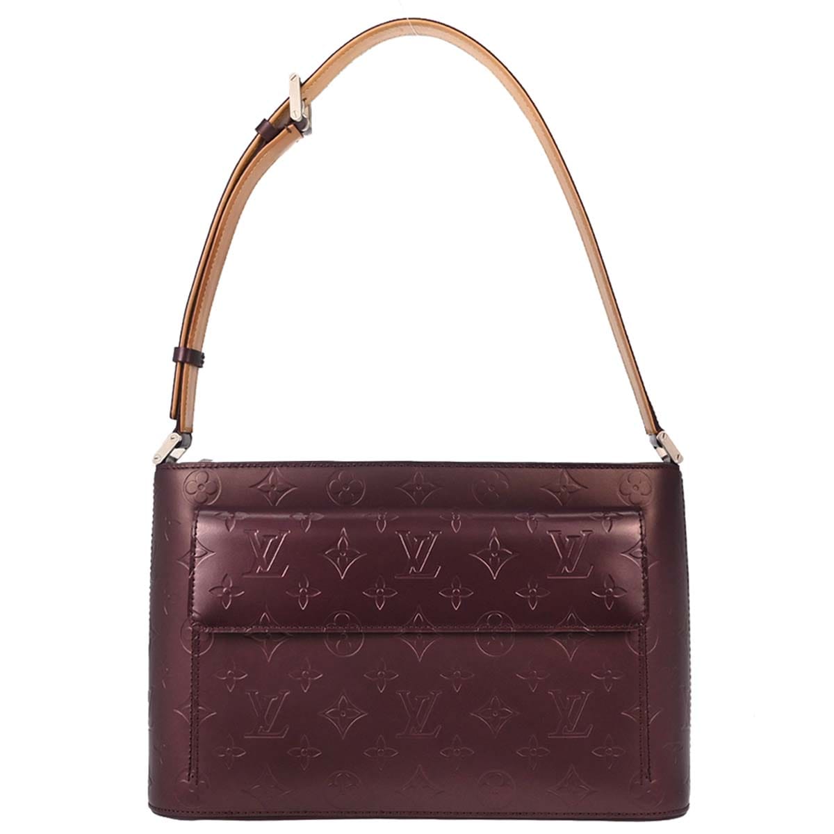 Louis Vuitton Purple Monogram Mat Allston Handbag M55126