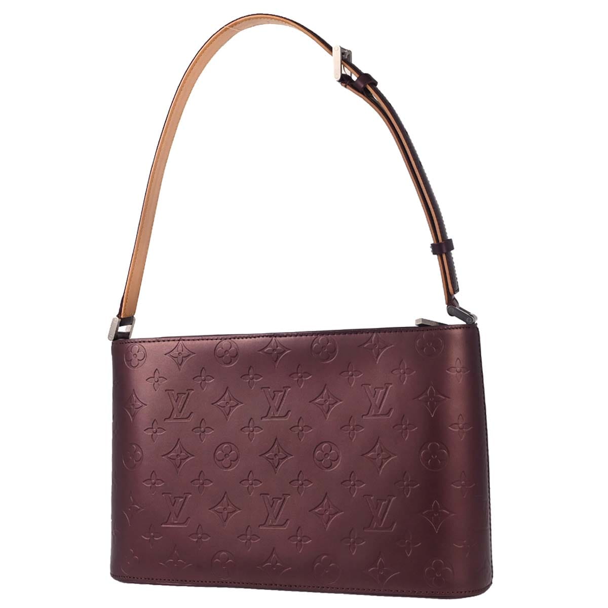 Louis Vuitton Purple Monogram Mat Allston Handbag M55126