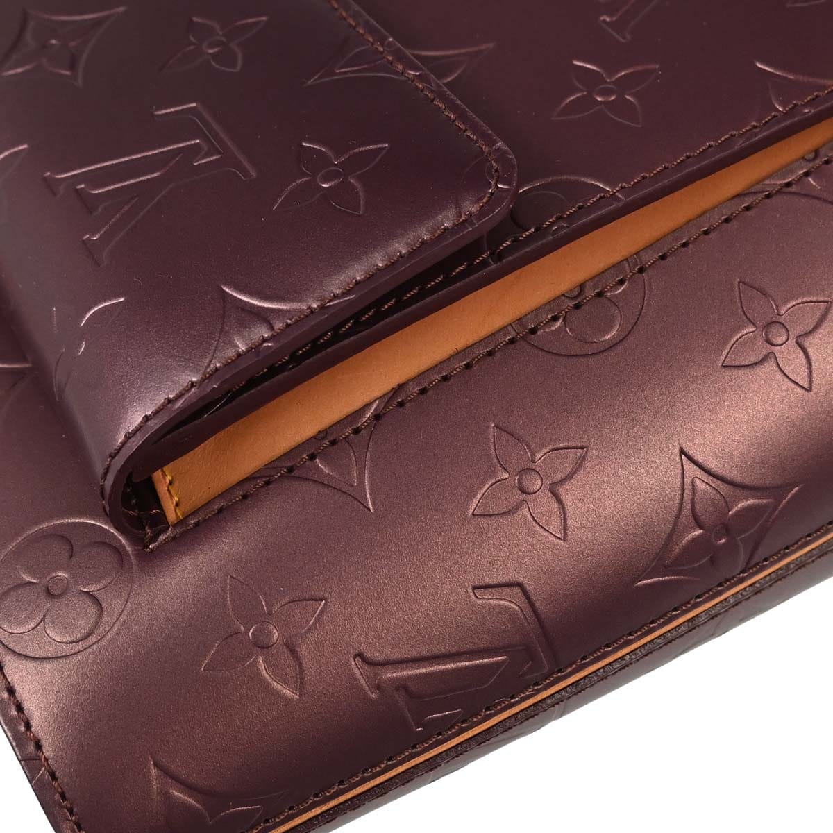 Louis Vuitton Purple Monogram Mat Allston Handbag M55126