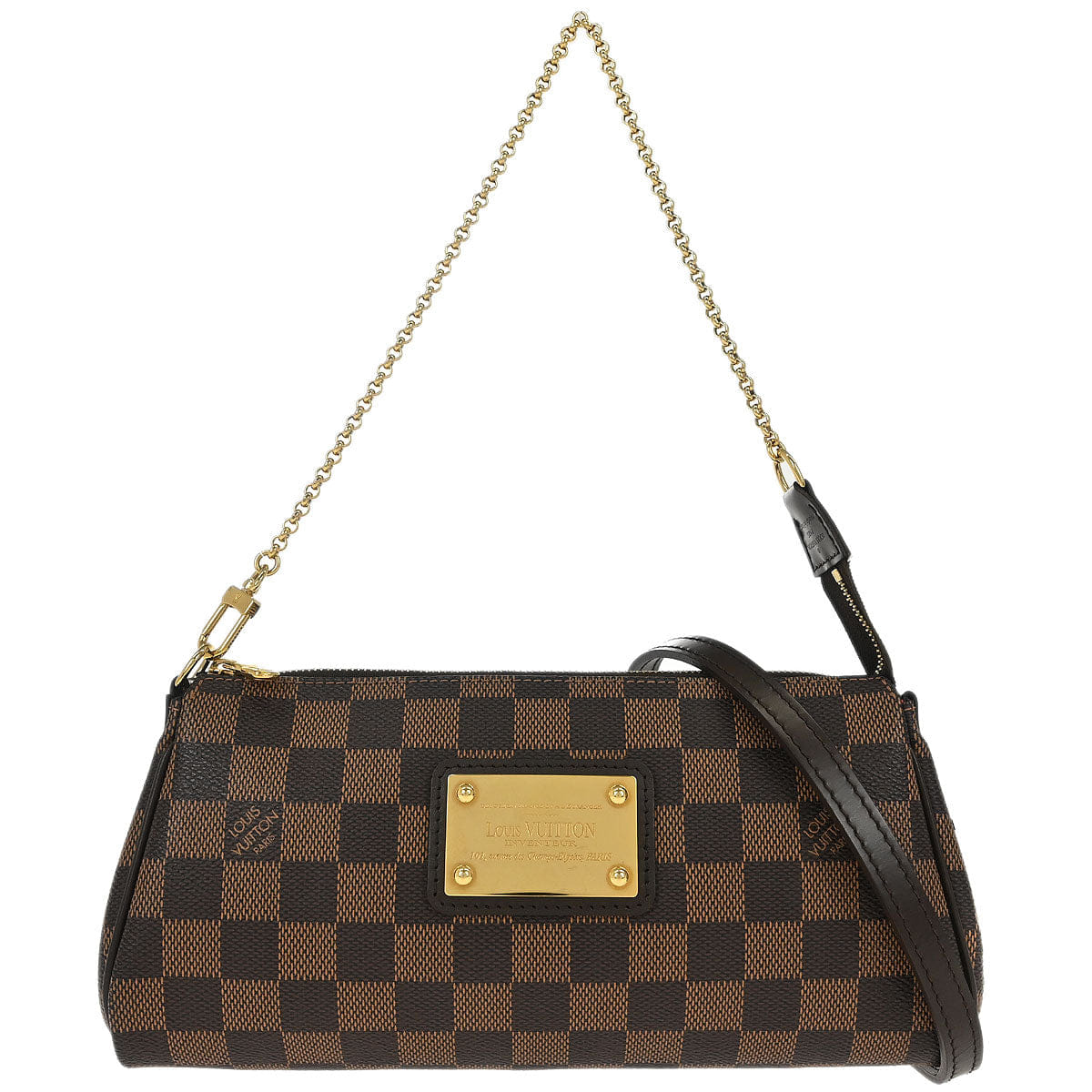 Louis Vuitton Damier Eva 2way Shoulder Chain Handbag N55213