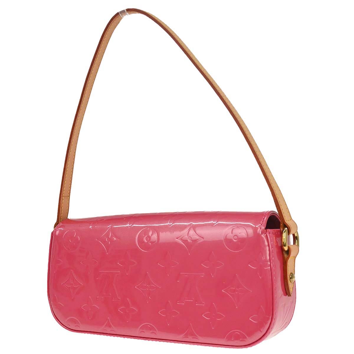 Louis Vuitton Pink Vernis Malibu Street Handbag M9150F