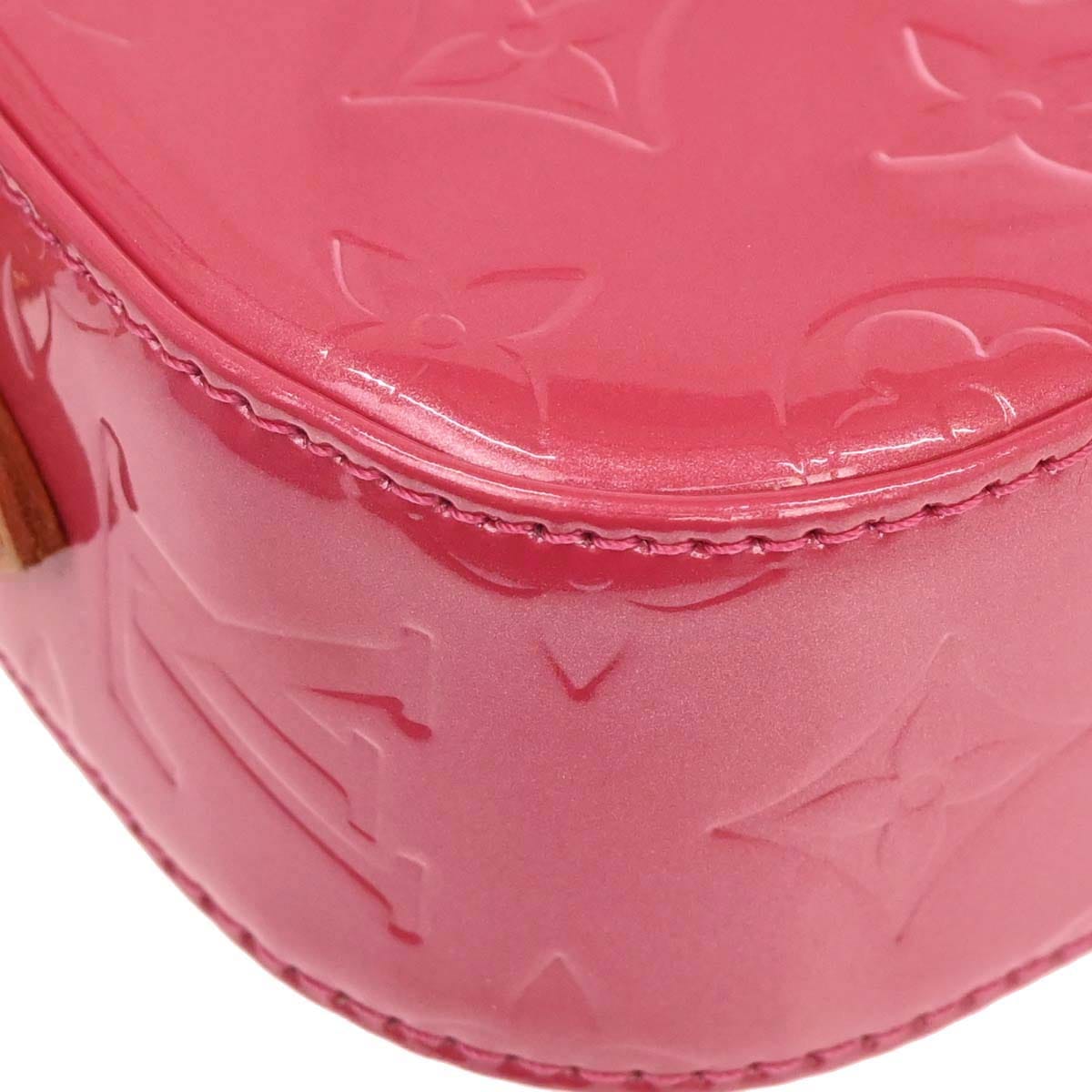 Louis Vuitton Pink Vernis Malibu Street Handbag M9150F