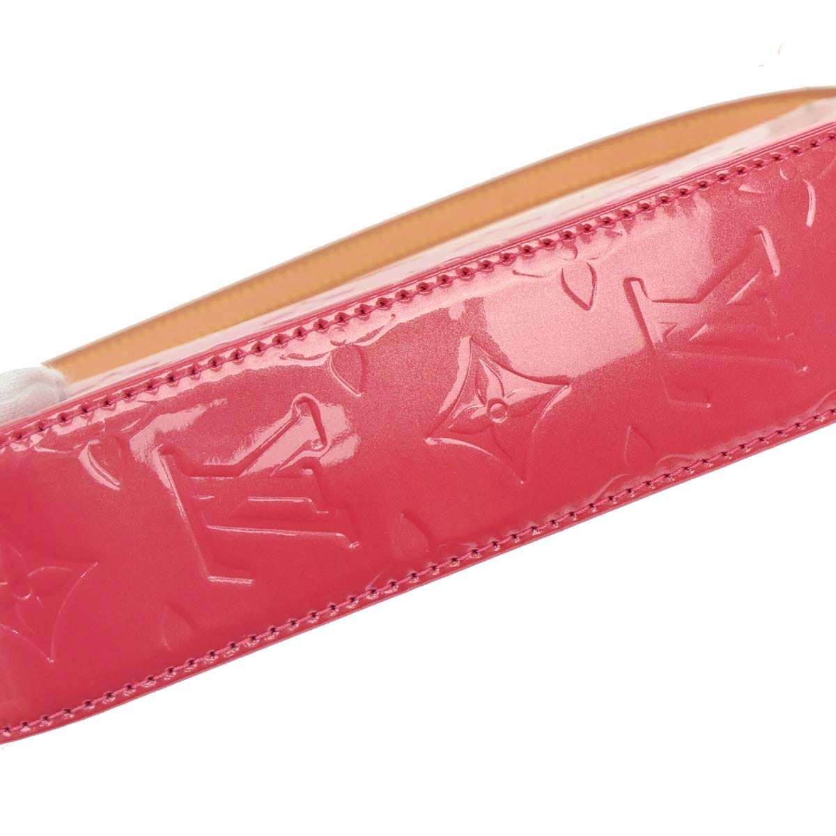 Louis Vuitton Pink Vernis Malibu Street Handbag M9150F