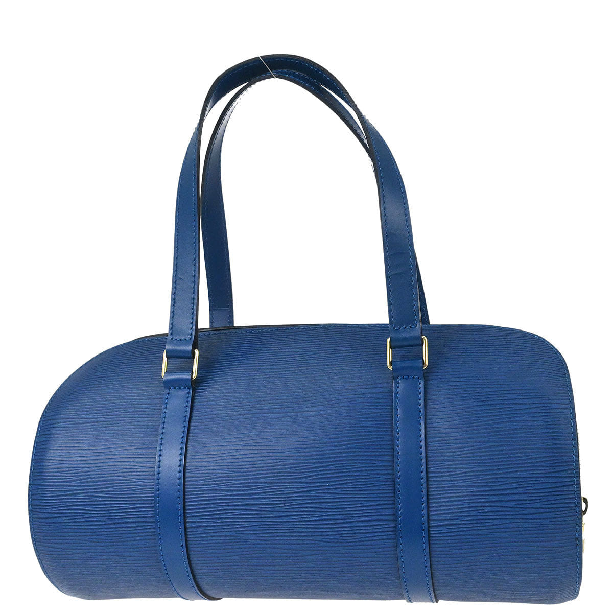 Louis Vuitton Blue Epi Soufflot Handbag M52225