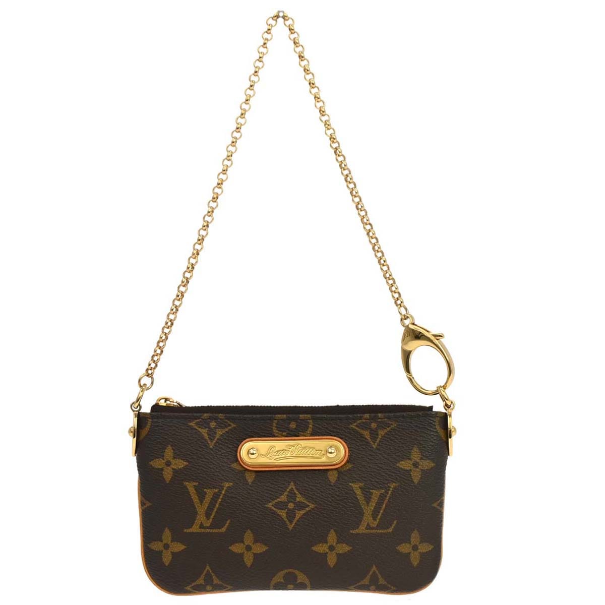 Louis Vuitton Monogram Pochette Milla PM Handbag M60095
