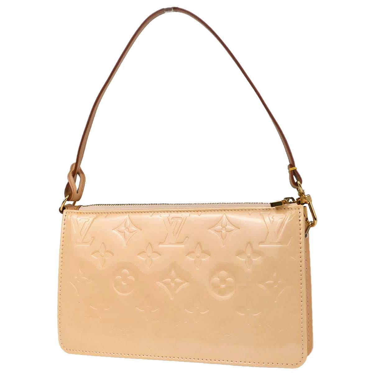 Louis Vuitton Beige Monogram Vernis Lexington Handbag M91343