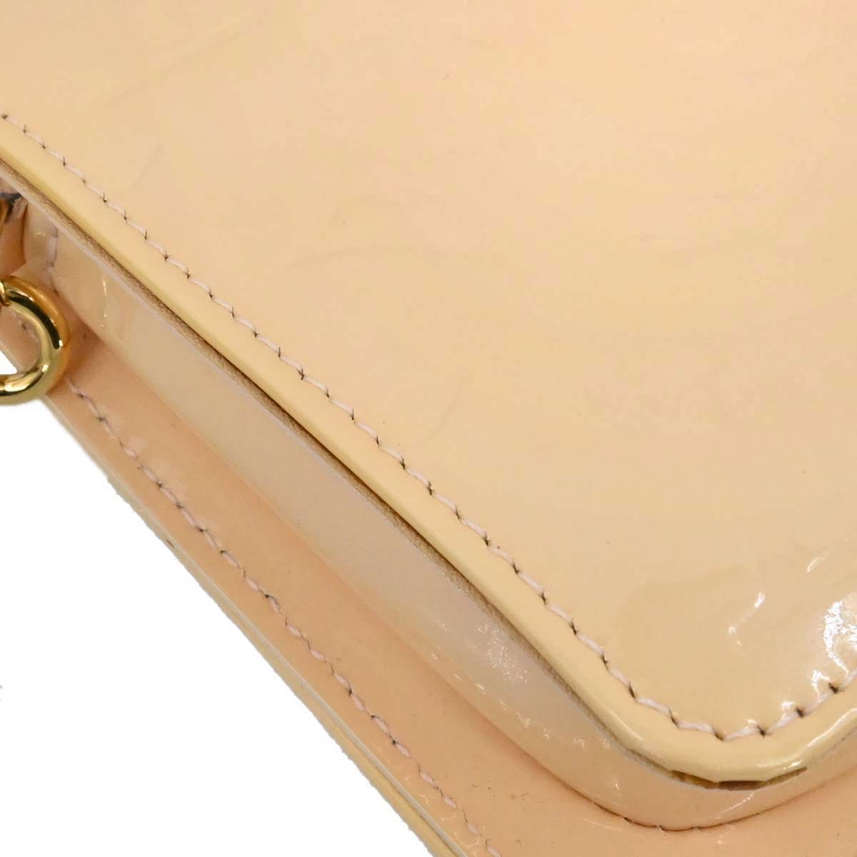 Louis Vuitton Beige Monogram Vernis Lexington Handbag M91343