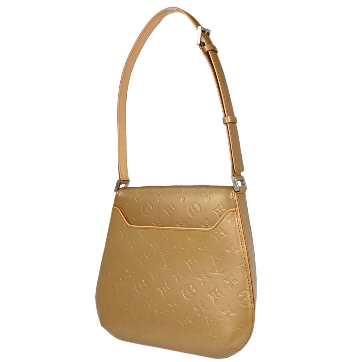 Louis Vuitton 2003 Gold Monogram Mat Webster Street Handbag M55157