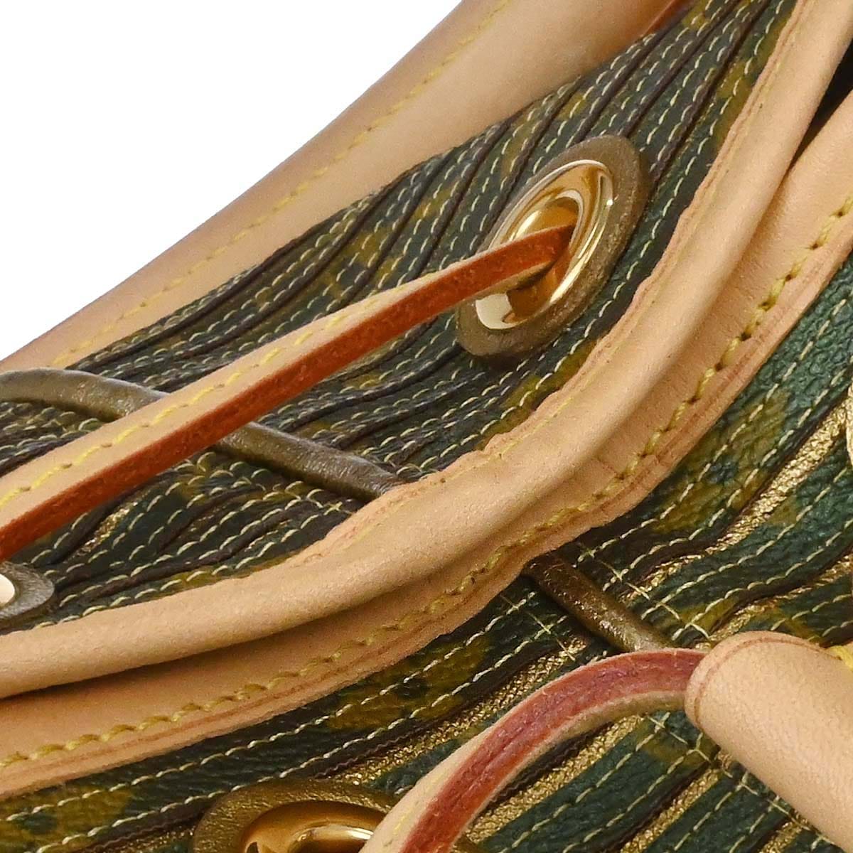Louis Vuitton 2010 Green Monogram Eden Neo 2way Shoulder Handbag M40356