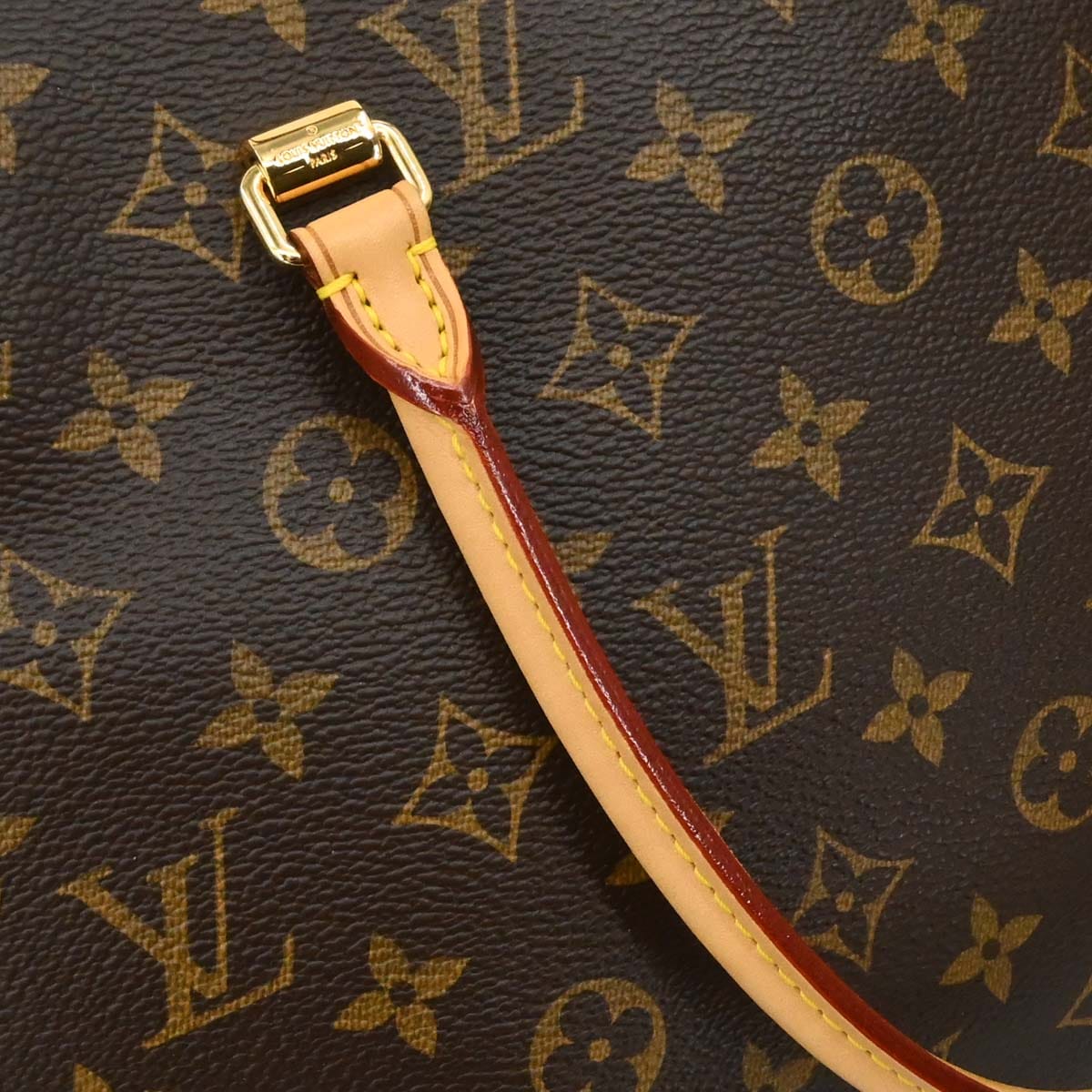 Louis Vuitton 2014 Saffron Monogram Pallas 2way Shoulder Handbag M40929