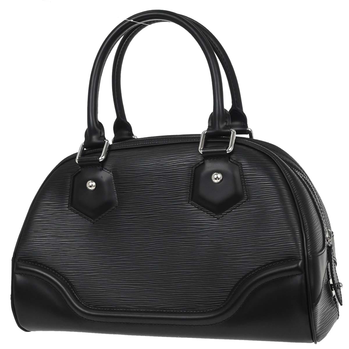 Louis Vuitton Black Epi Bowling Montaigne PM Handbag M59322