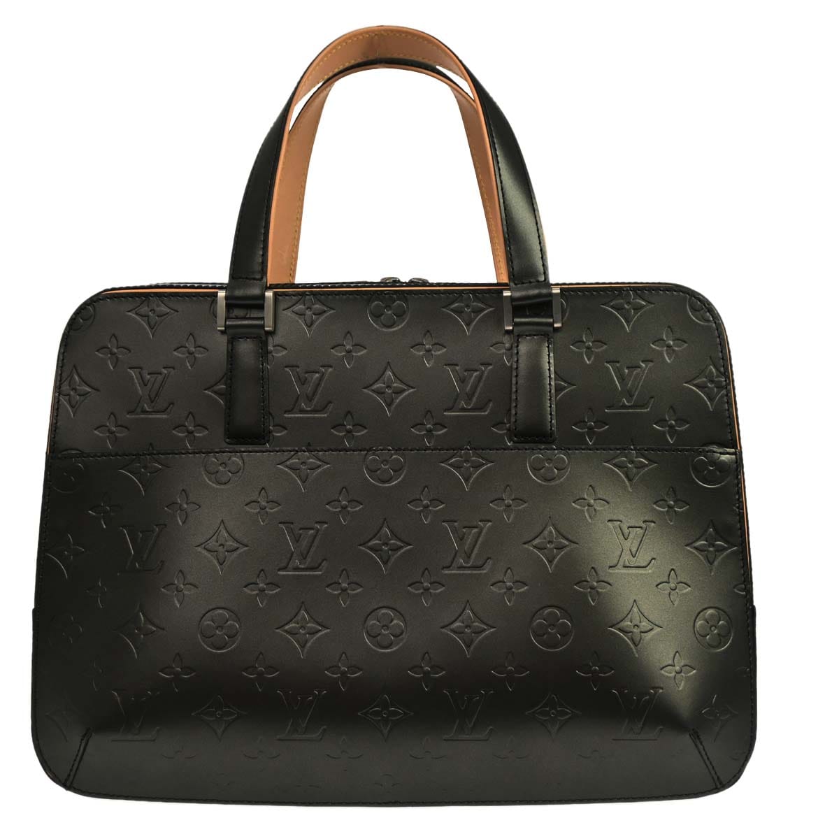 Louis Vuitton Black Monogram Mat Malden Handbag M55132