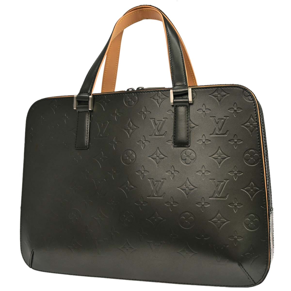 Louis Vuitton Black Monogram Mat Malden Handbag M55132