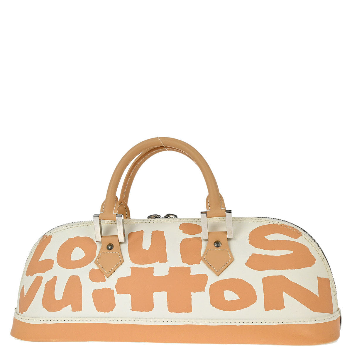 Louis Vuitton Beige Graffiti Alma Horizontal Handbag M92176