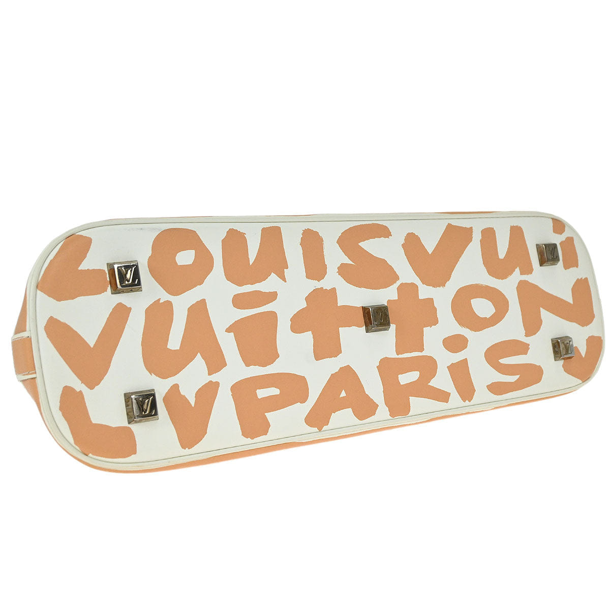 Louis Vuitton Beige Graffiti Alma Horizontal Handbag M92176