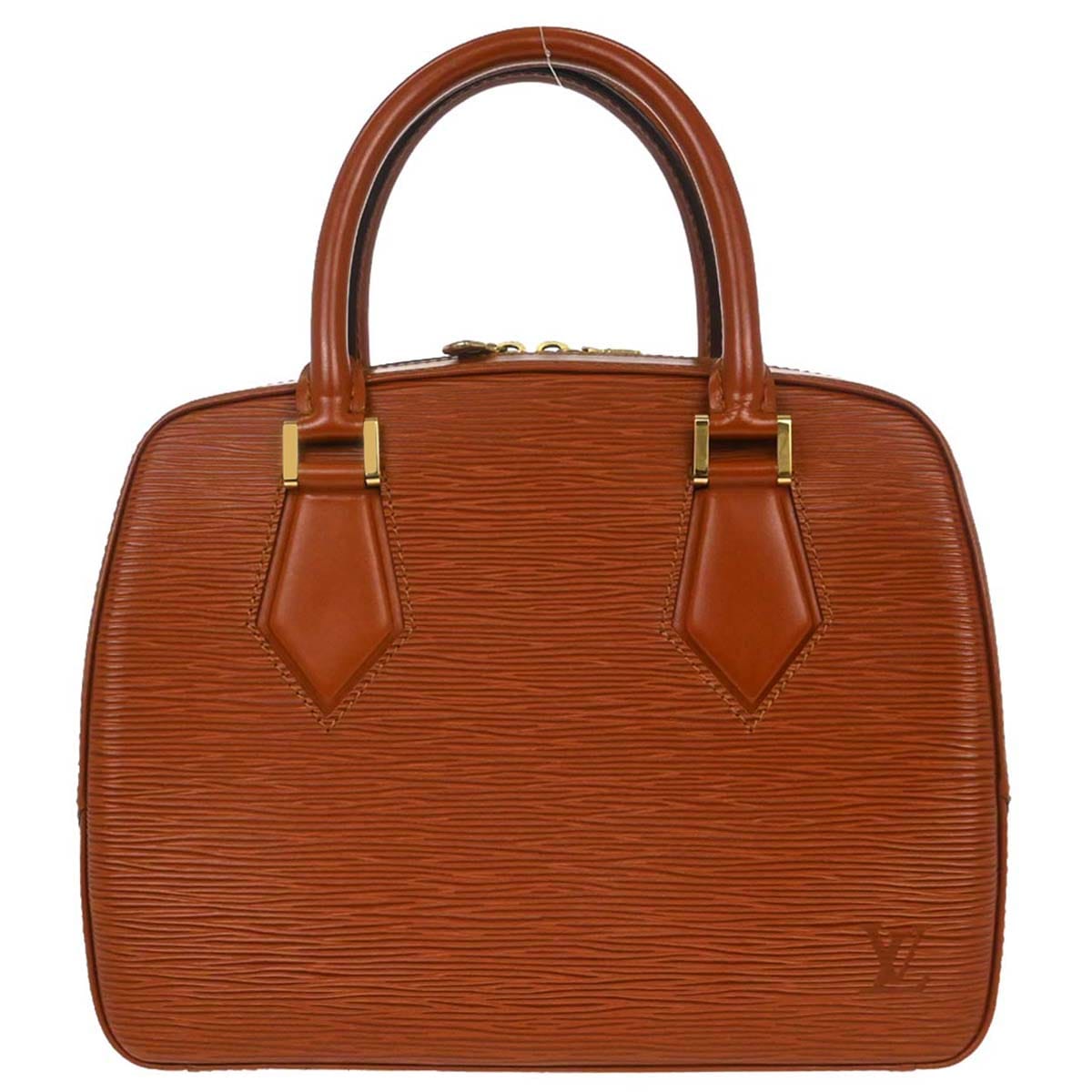 Louis Vuitton Brown Epi Sablon Handbag M52043