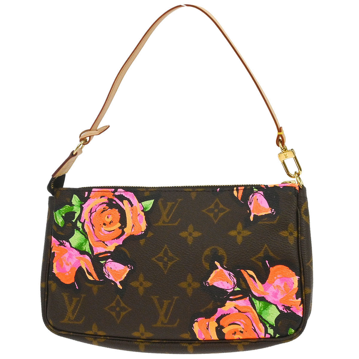 Louis Vuitton Monogram Rose Pochette Accessoires Handbag M48615