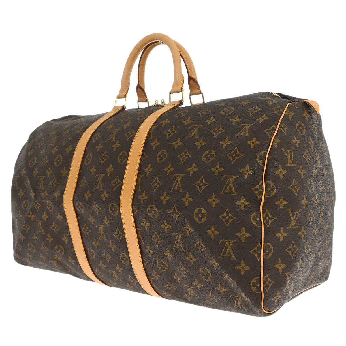Louis Vuitton Monogram Keepall 55 Travel Handbag M41424