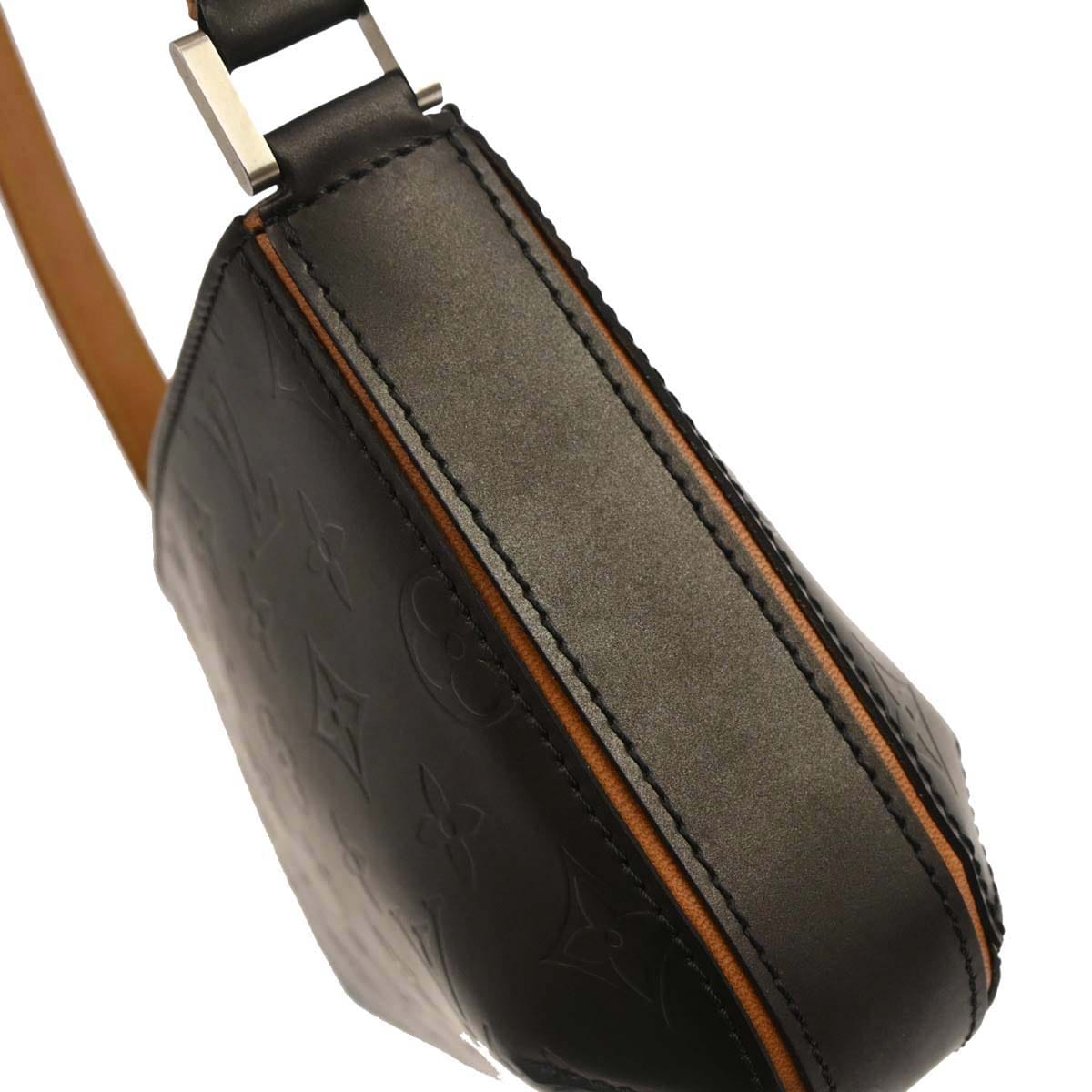 Louis Vuitton 2002 Black Monogram Mat Fowler Handbag M55142
