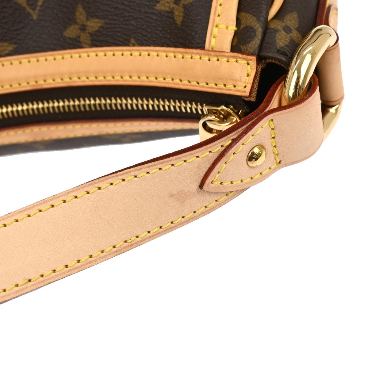 Louis Vuitton 2007 Monogram Tulum PM Hobo Handbag M40076