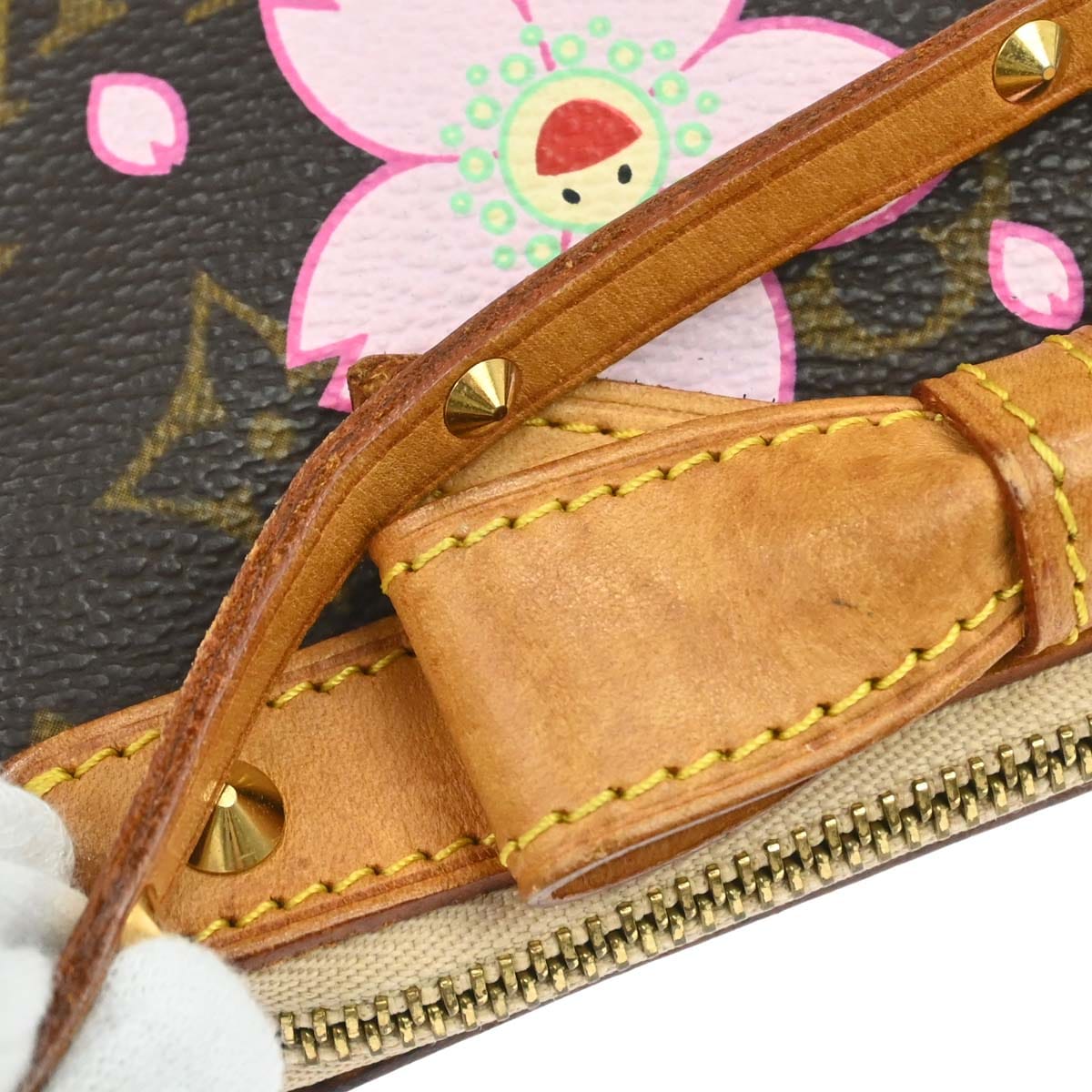 Louis Vuitton Cherry Blossom Pochette Accessoires Handbag M92006