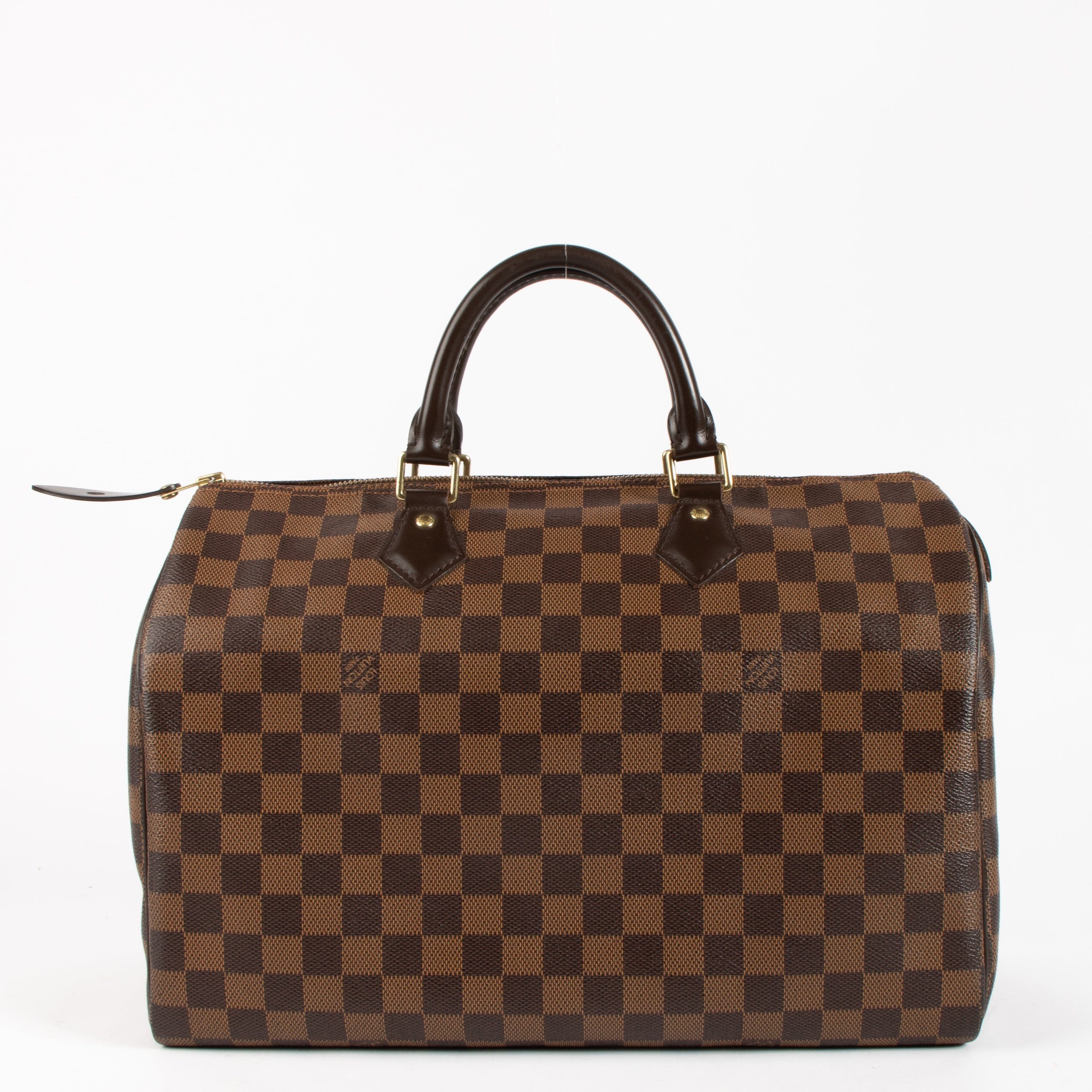 Louis Vuitton Damier Ebene Speedy 35 Bag