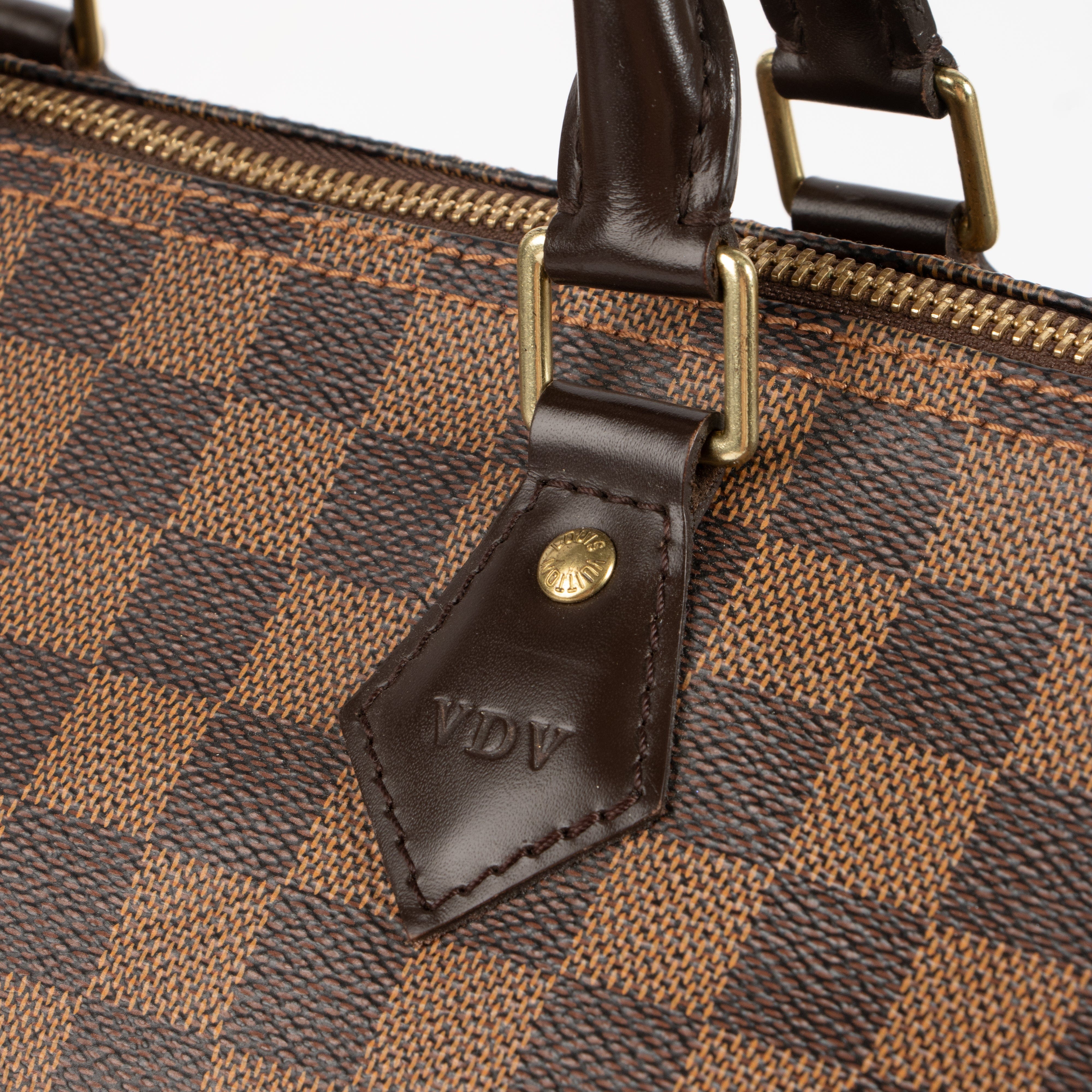 Louis Vuitton Damier Ebene Speedy 35 Bag