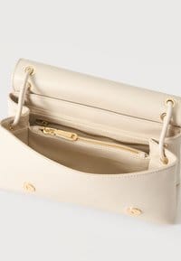 Valentino Fable Re Handbag Ecru