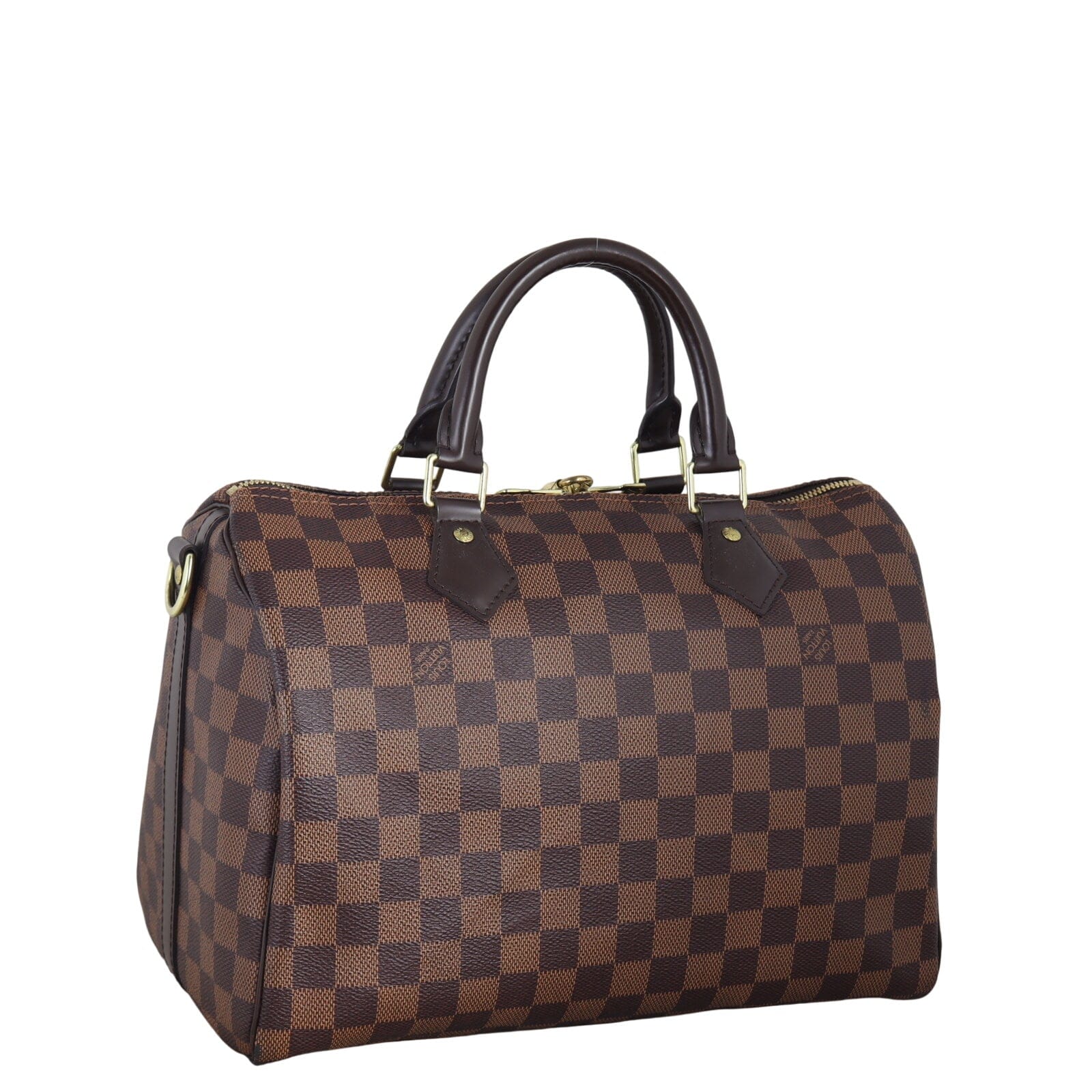 Louis Vuitton Speedy 30 Bandouliere Damier Ebene