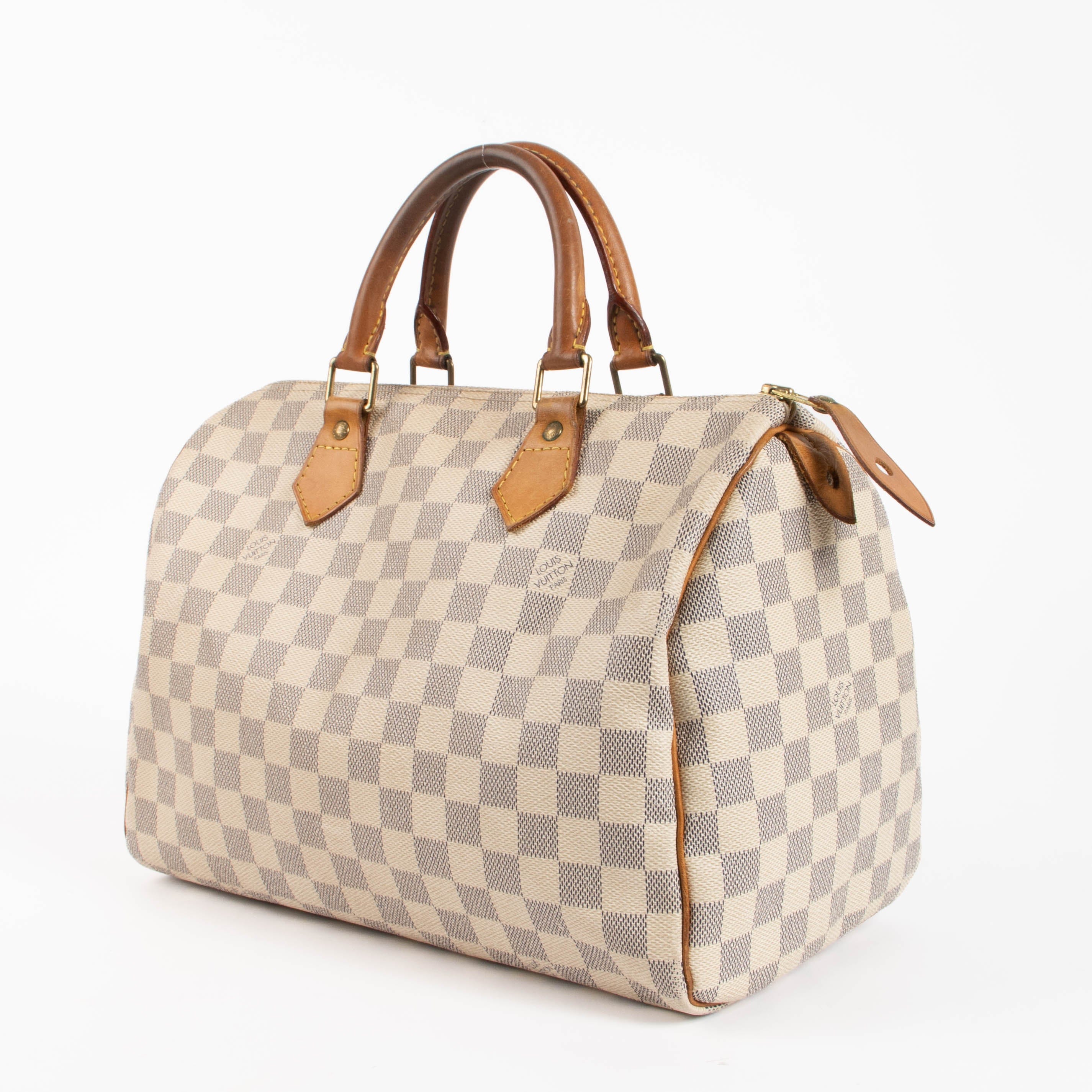 Louis Vuitton Damier Azur Canvas Speedy 30