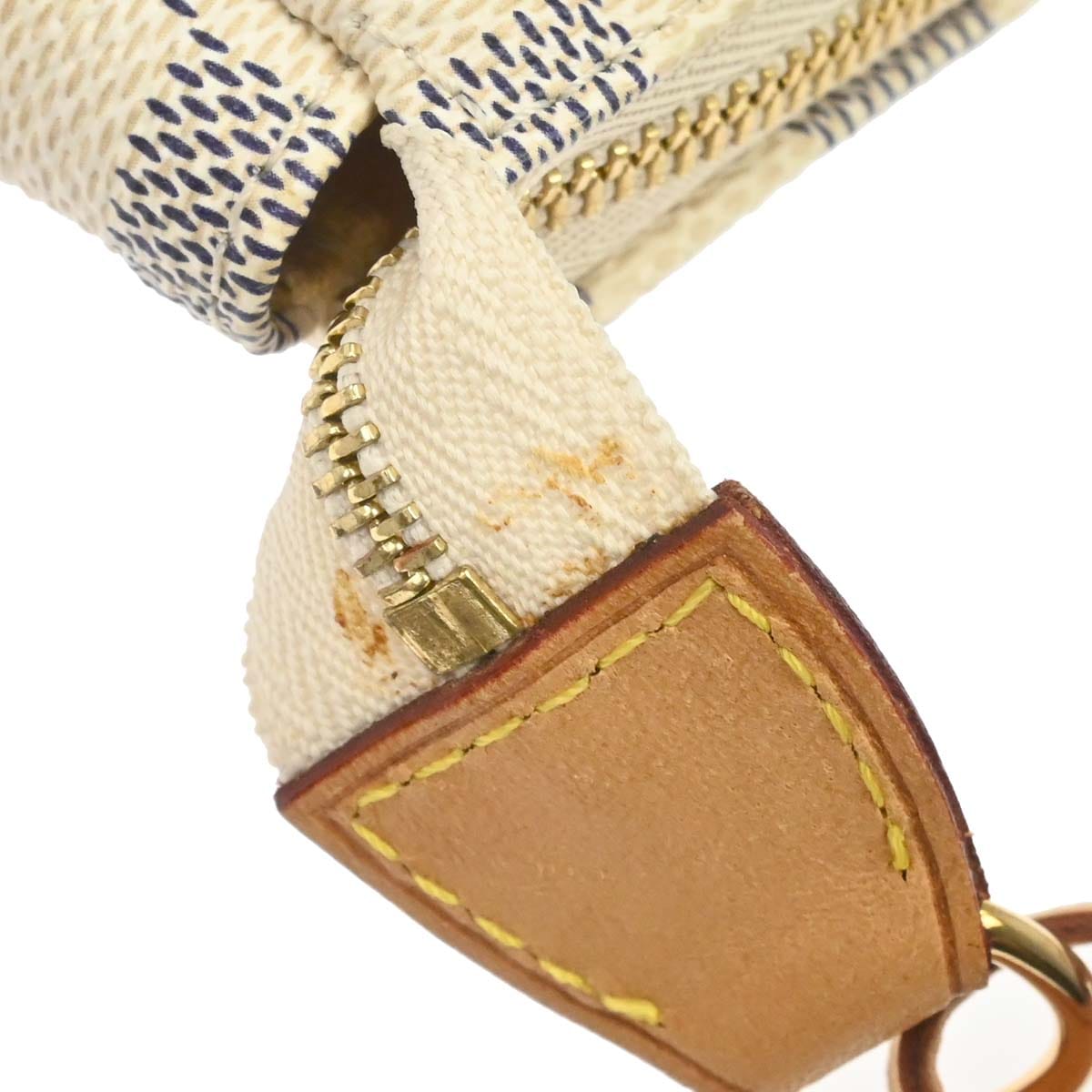 Louis Vuitton Damier Azur Pochette Accessoires Handbag N51986