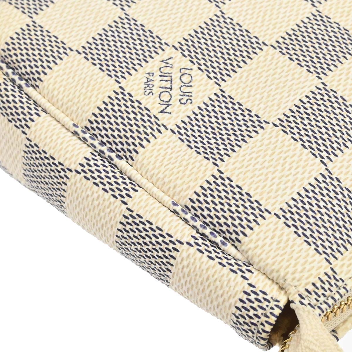 Louis Vuitton Damier Azur Pochette Accessoires Handbag N51986
