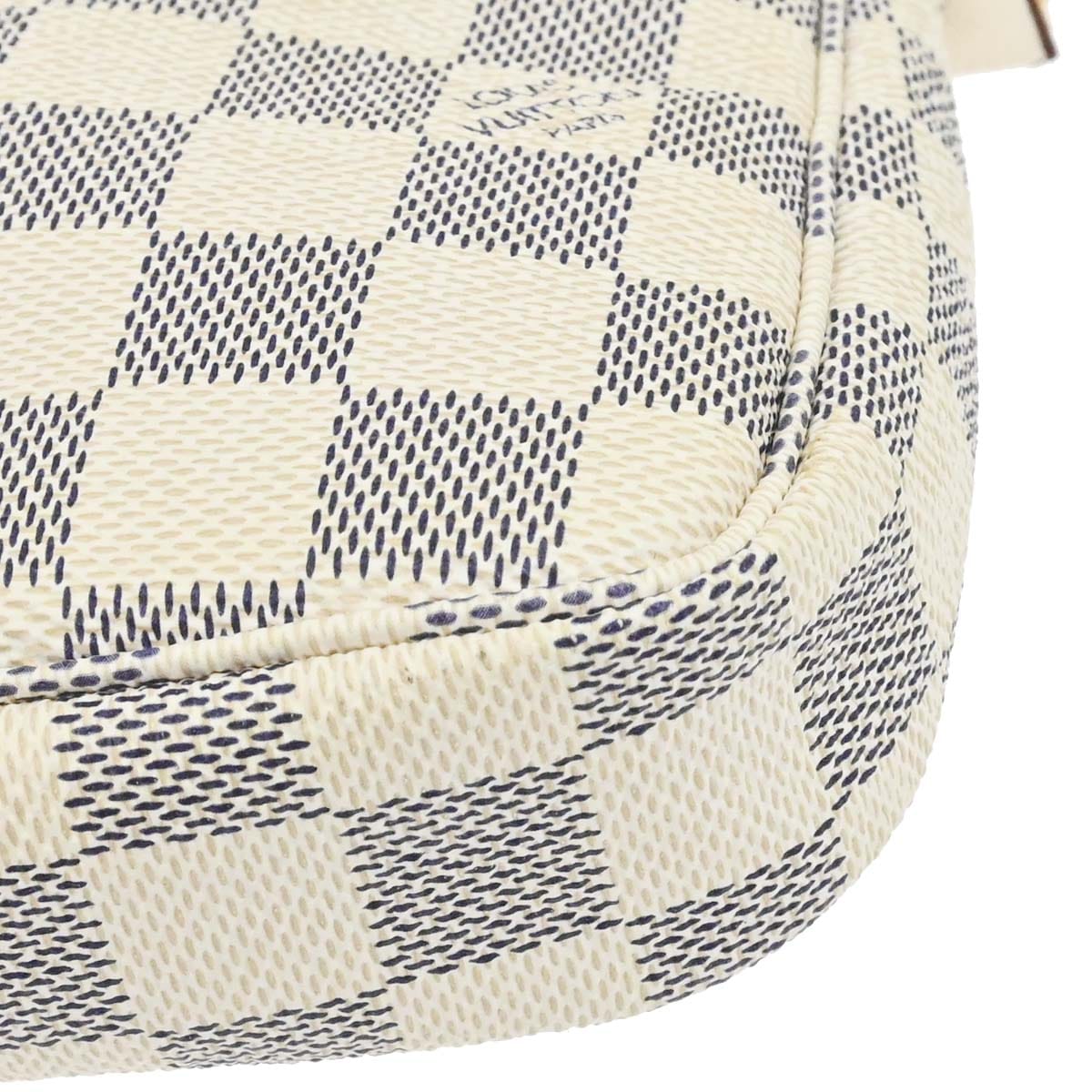 Louis Vuitton Damier Azur Pochette Accessoires Handbag N51986