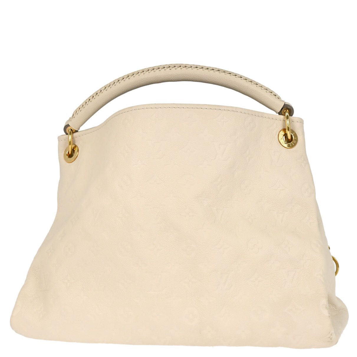 Louis Vuitton 2012 White Monogram Empreinte Artsy MM Handbag M93449