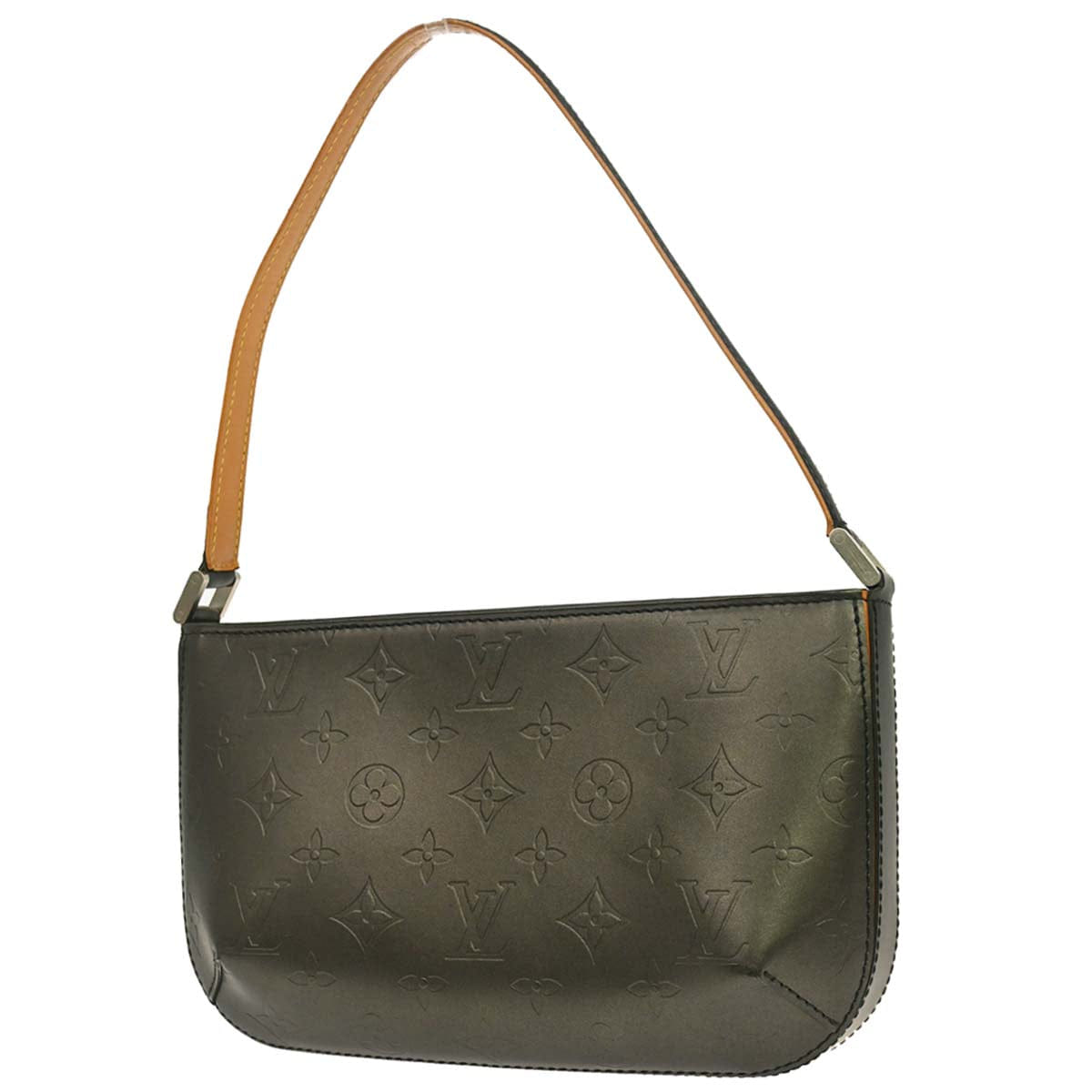 Louis Vuitton Black Monogram Mat Fowler Handbag M55142