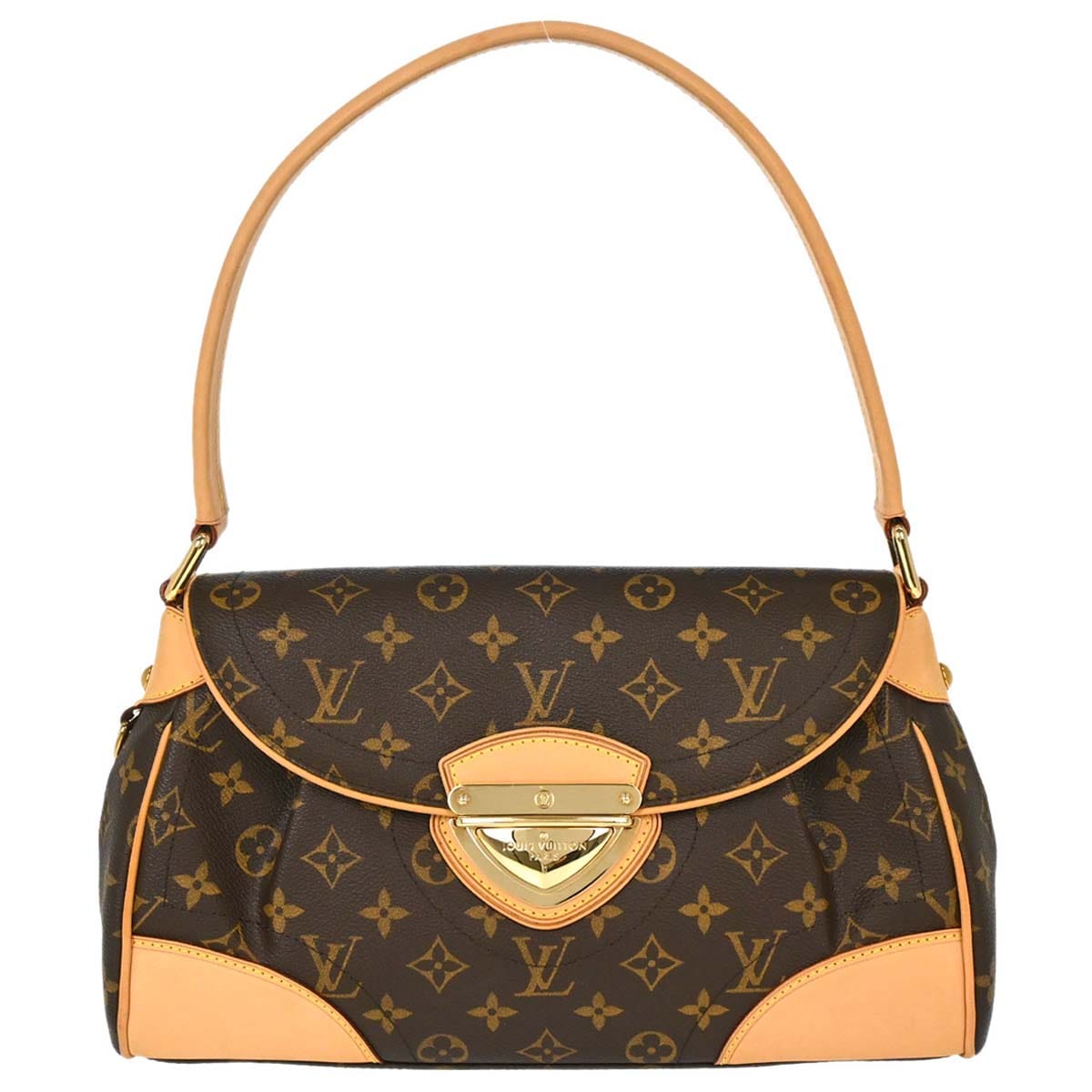 Louis Vuitton 2008 Brown Monogram Beverly MM Handbag M40121