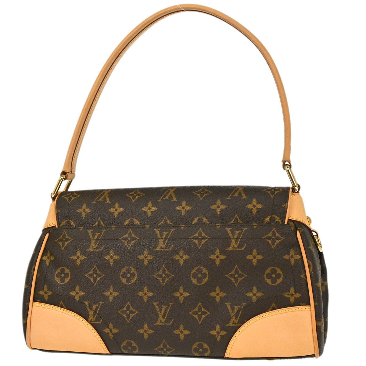 Louis Vuitton 2008 Brown Monogram Beverly MM Handbag M40121
