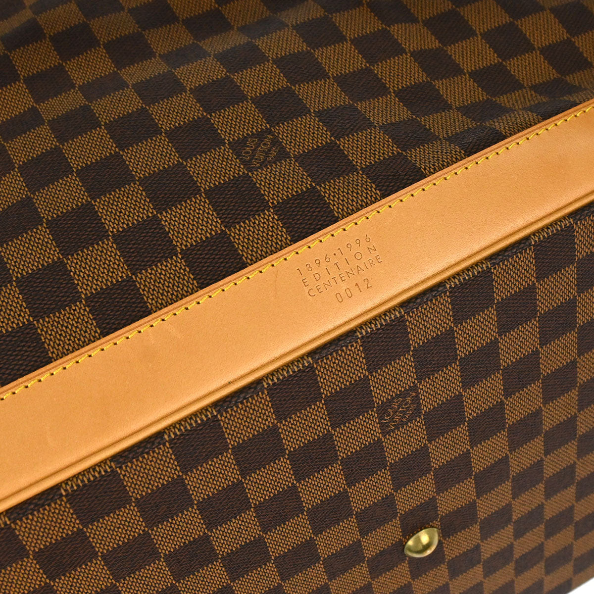 Louis Vuitton 1996 Damier Cruiser 45 100th Anniversary Handbag N41160
