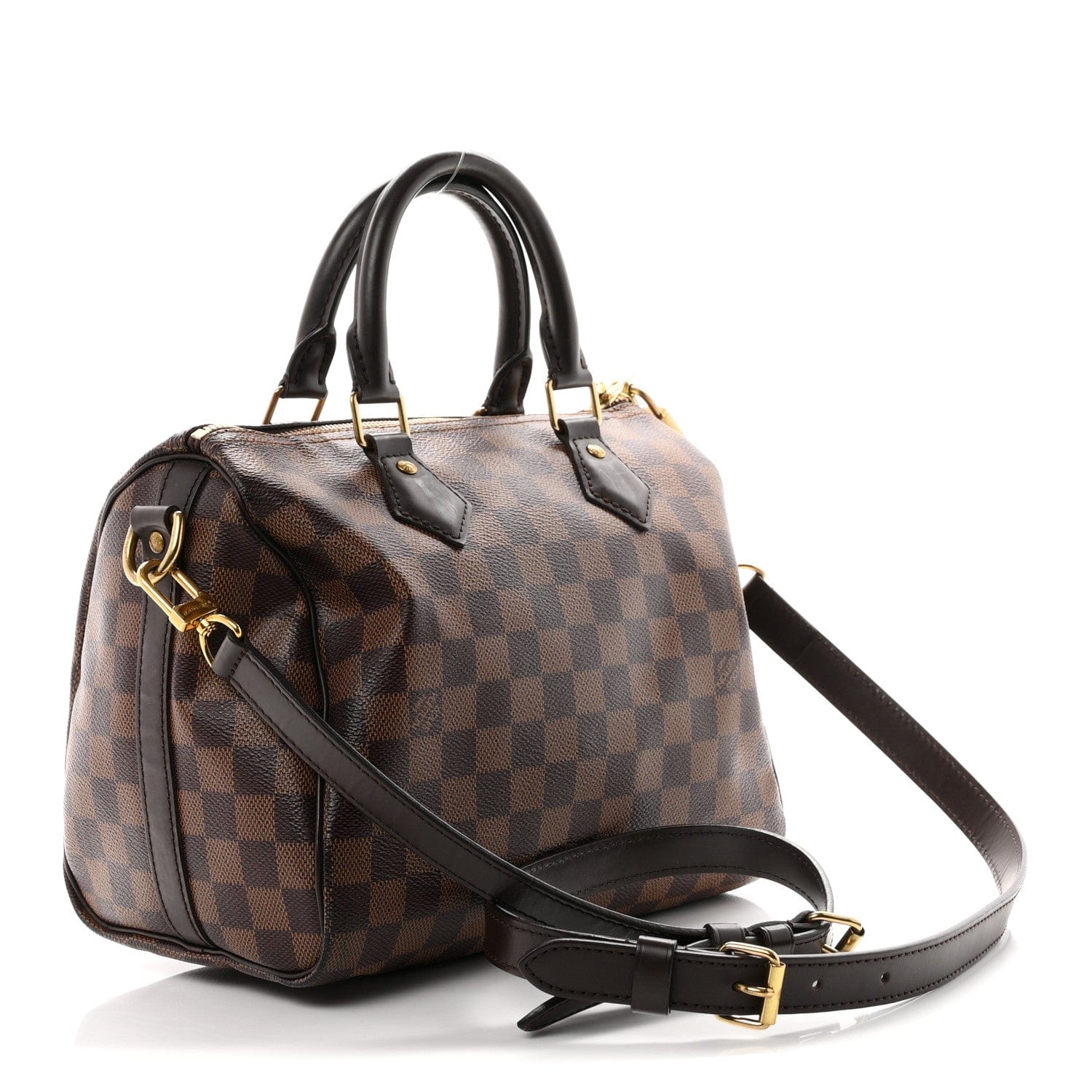 Louis Vuitton Damier Ebene Speedy Bandouliere 25