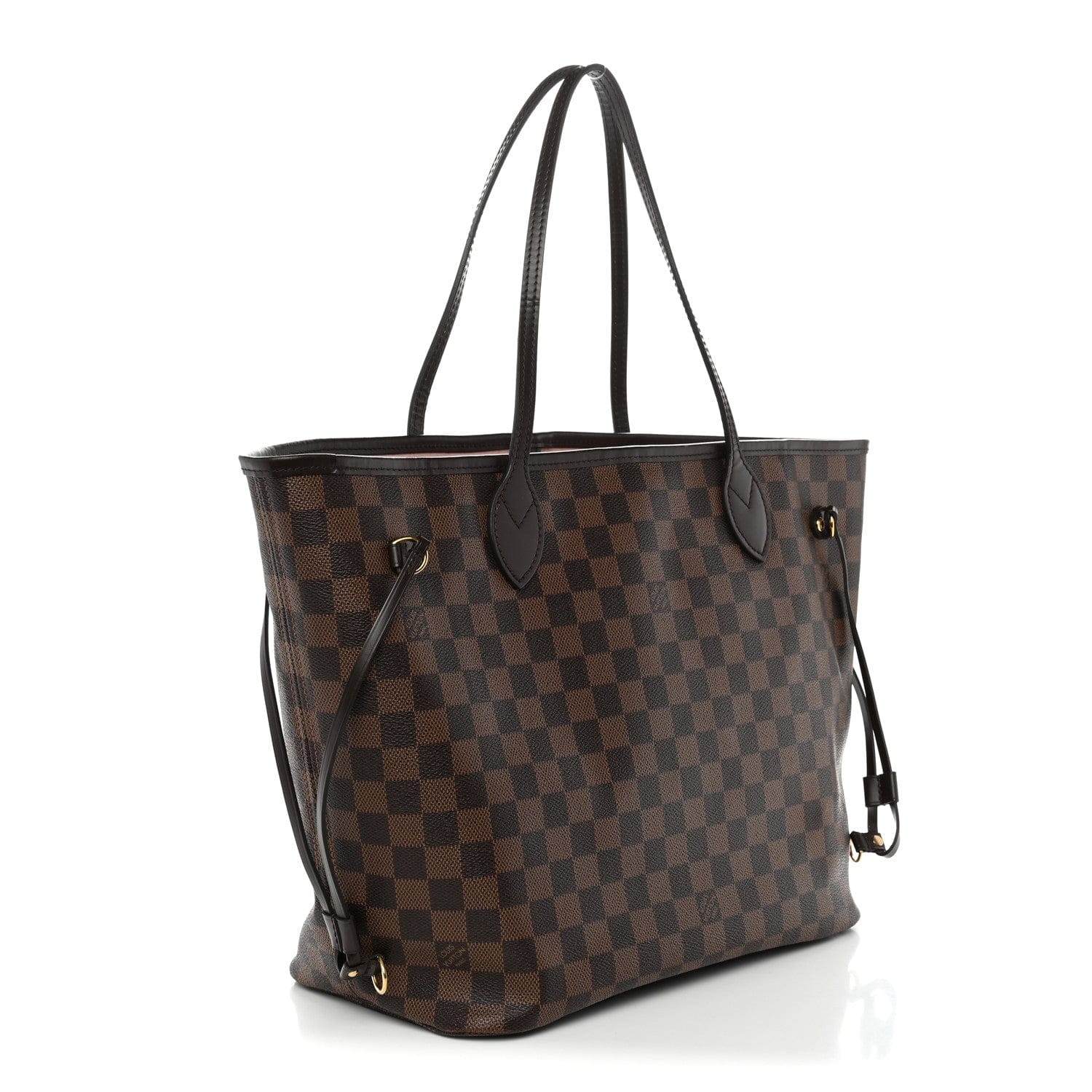 Louis Vuitton Damier Ebene Neo Neverfull MM Rose Ballerine