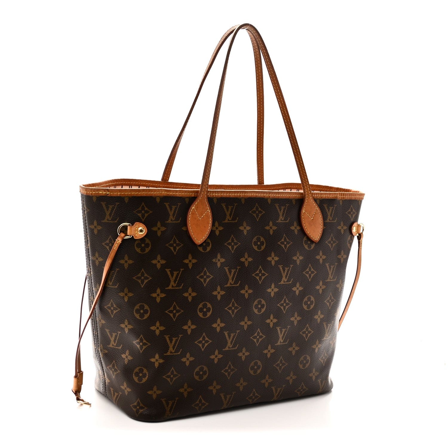 Louis Vuitton Monogram Neo Neverfull MM Rose Ballerine